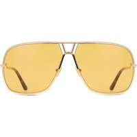 Tom Ford FT1204 STAVROS 30E Men's Sunglasses Gold Size 63