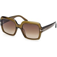 トム フォード トム フォード Tom Ford FT1082 KAYA 51F メガネ フレーム - 女性用 - 緑