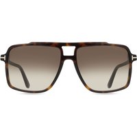 トム フォード トム フォード Tom Ford FT1177 KEMP 52B メガネ フレーム - 男性用 - べっ甲shell