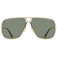 トム フォード トム フォード Tom Ford FT1204 STAVROS 30N メガネ フレーム - 男性用 - 金色