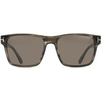 トム フォード トム フォード Tom Ford FT1205 CALDER 56A メガネ フレーム - 男性用 - べっ甲shell