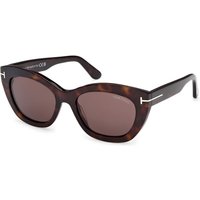 トム フォード トム フォード Tom Ford FT1285 LINDA-02 52E メガネ フレーム - 女性用 - べっ甲shell