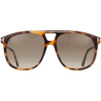 トム フォード トム フォード Tom Ford FT1306 SAM-02 53K メガネ フレーム - 男性用 - べっ甲shell