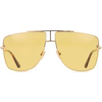 トム フォード トム フォード Tom Ford FT1307 ELIOTT-02 30E メガネ フレーム - 男性用 - 金色