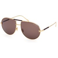 トム フォード トム フォード Tom Ford FT1308 LOU-02 30E メガネ フレーム - 男性用 - 金色