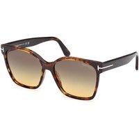 トム フォード トム フォード Tom Ford FT1312 IRIS-02 55B メガネ フレーム - 女性用 - べっ甲shell
