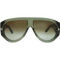 トム フォード トム フォード Tom Ford FT1044 BRONSON 93B メガネ フレーム - 男性用 - 緑