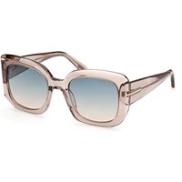 トム フォード トム フォード Tom Ford FT1220 CARLA-02 45P メガネ フレーム - 女性用 - 茶色