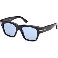 Tom Ford FT1280 CAINE-02 01V Men's Sunglasses Black Size 53