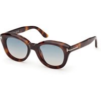 トム フォード トム フォード Tom Ford FT1344 NIKA-02 53P メガネ フレーム - 女性用 - べっ甲shell