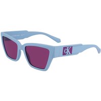 カルバンクライン Calvin Jeans CKJ23624S 450 メガネ フレーム - 女性用 - 青