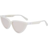 Calvin Klein Jeans CKJ23658S 100 Women’s Sunglasses White Size 56