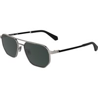 Calvin Klein Jeans CKJ25202S 016 Men's Sunglasses Silver Size 56
