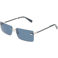 Calvin Klein Jeans CKJ25206S 044 Men's Sunglasses Silver Size 61