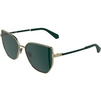 Calvin Klein Jeans CKJ25209S 717 Women’s Sunglasses Gold Size 57