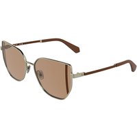 カルバンクライン Calvin Jeans CKJ25209S 718 メガネ フレーム - 女性用 - 金色