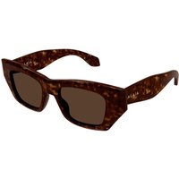 Azzedine Alaia AA0074S 002 Women’s Sunglasses Tortoiseshell Size 50