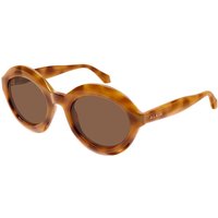 Azzedine Alaia AA0088S 004 メガネ フレーム - 女性用 - べっ甲shell