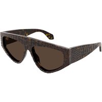 Azzedine Alaia AA0097S 002 メガネ フレーム - 女性用 - 茶色