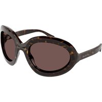 Azzedine Alaia AA0101S 002 メガネ フレーム - 女性用 - 茶色