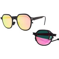 ROAV Galaxy 8109 Dean Folding 黒 Polarized 13.66 メガネ フレーム - 男性用 - 黒