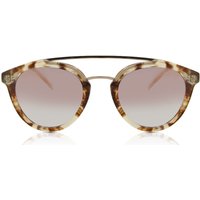 Westward Leaning Double Bridge 05 Women’s Sunglasses Gold Size 51