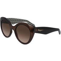 Salvatore Ferragamo SF 964S 210 メガネ フレーム - 女性用 - 茶色