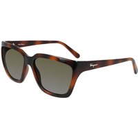 Salvatore Ferragamo SF 1018S 214 メガネ フレーム - 女性用 - べっ甲shell