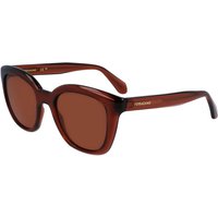 Salvatore Ferragamo SF 2000S 232 Women’s Sunglasses Brown Size 52