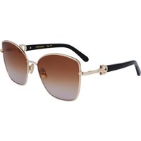 Salvatore Ferragamo SF312SR 745 メガネ フレーム - 女性用 - 金色