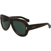 Salvatore Ferragamo SF2029SE 221 Women’s Sunglasses Brown Size 57