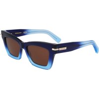 Salvatore Ferragamo SF2031S 415 メガネ フレーム - 女性用 - 青