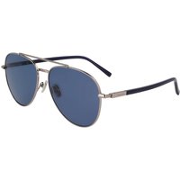 Salvatore Ferragamo SF316S 021 Men's Sunglasses Silver Size 61