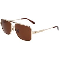 Salvatore Ferragamo SF318SP 710 メガネ フレーム - 男性用 - 金色