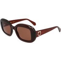 Salvatore Ferragamo SF2038SE 232 メガネ フレーム - 女性用 - 茶色