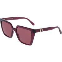 Salvatore Ferragamo SF2058SE 612 メガネ フレーム - 女性用 - バーガンディ