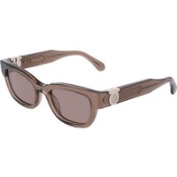 Salvatore Ferragamo SF2067S 232 Women’s Sunglasses Brown Size 52