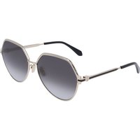 Salvatore Ferragamo SF325S 738 Women’s Sunglasses Gold Size 62