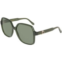 Salvatore Ferragamo SF2069SE 317 メガネ フレーム - 女性用 - 緑