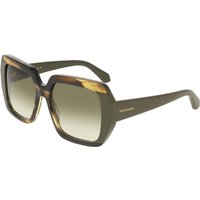 Salvatore Ferragamo SF2081S 322 メガネ フレーム - 女性用 - 緑