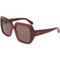 Salvatore Ferragamo SF2081S 654 メガネ フレーム - 女性用 - 赤