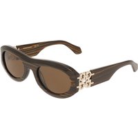 Salvatore Ferragamo SF2082SE 223 メガネ フレーム - 女性用 - 茶色