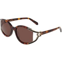 Salvatore Ferragamo SF2111S 240 メガネ フレーム - 女性用 - べっ甲shell