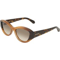 Salvatore Ferragamo SF2104S 264 Women’s Sunglasses Brown Size 55