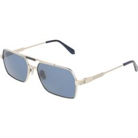 Salvatore Ferragamo SF332S 042 Men's Sunglasses Silver Size 61