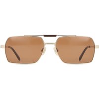 Salvatore Ferragamo SF332S 745 メガネ フレーム - 男性用 - 金色