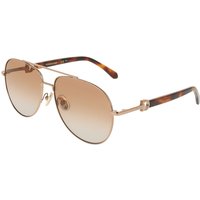 Salvatore Ferragamo SF344S 730 メガネ フレーム - 女性用 - 金色