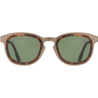 Zegna エルメネギルドゼグナ Ermenegildo ZC0007 Polarized 20R メガネ フレーム - 男性用 - べっ甲shell