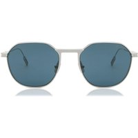 Zegna EZ0234 17V Men's Sunglasses Silver Size 55