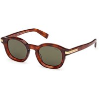 Zegna EZ0229 52N Men's Sunglasses Tortoiseshell Size 47